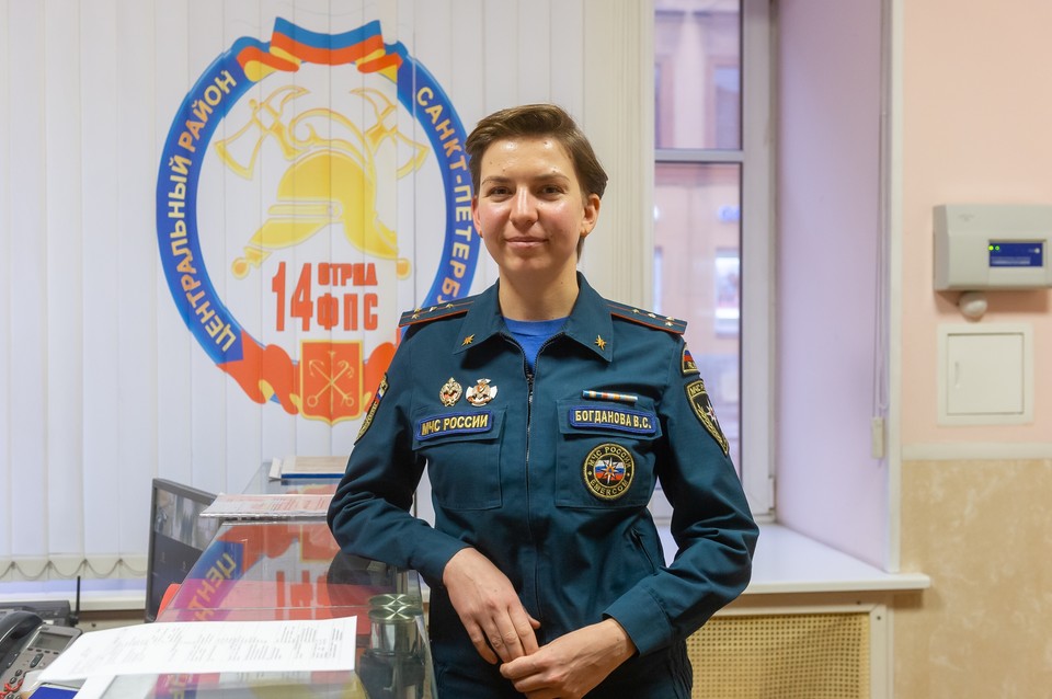 Вера работает в МЧС уже 14 лет