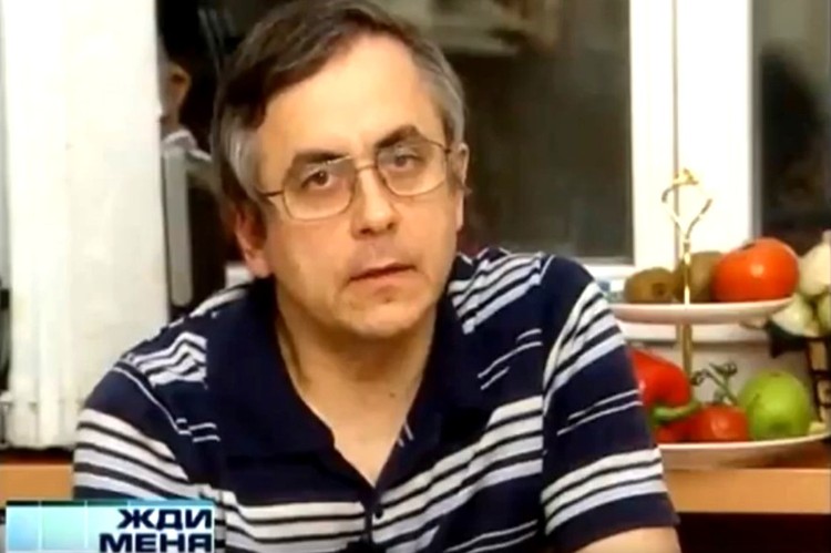 Александр Земченков искал свою жену через передачу "Жди меня" Фото: скрин передачи