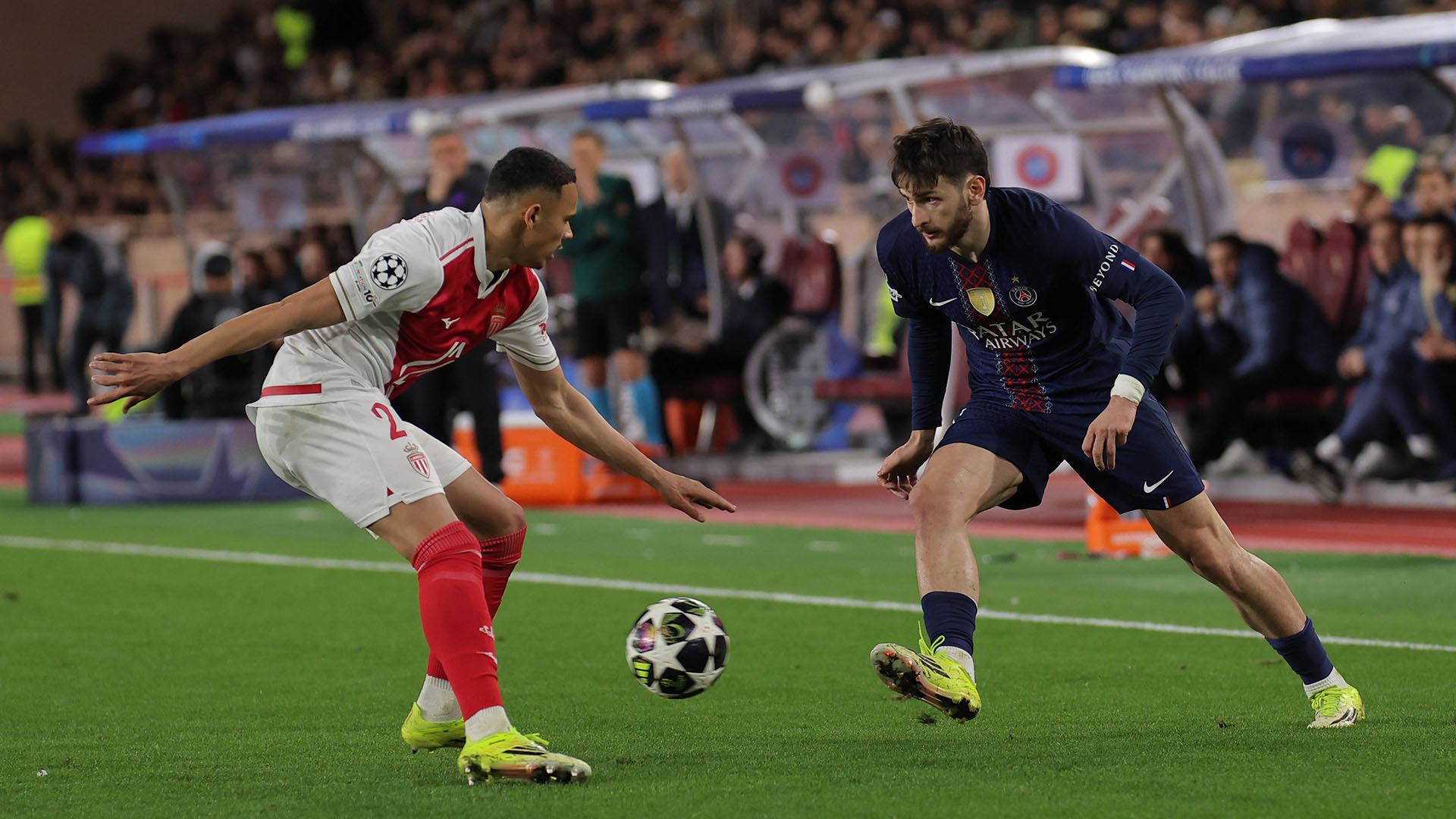 ФК ПСЖ — ФК «Монако». Фото: globallookpress.com/MAGO/Nicola Mastronardi/IPA Spo