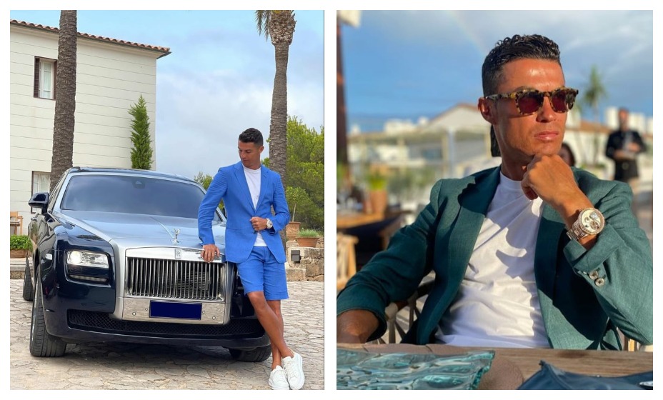 Роналду показал стильное фото рядом с шикарным автомобилем. Фото: Соцсети Роналду