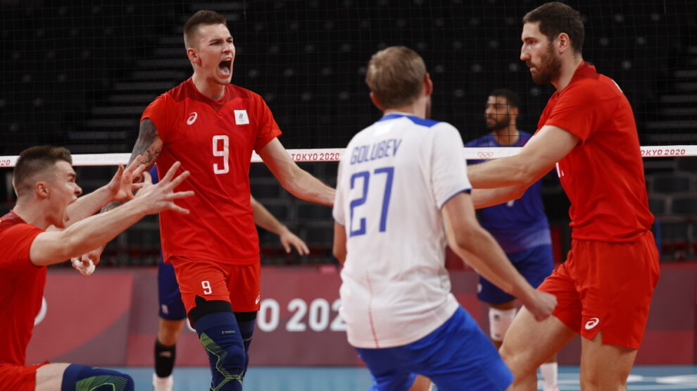 Волейбол - Россия - Франция - Олимпиада