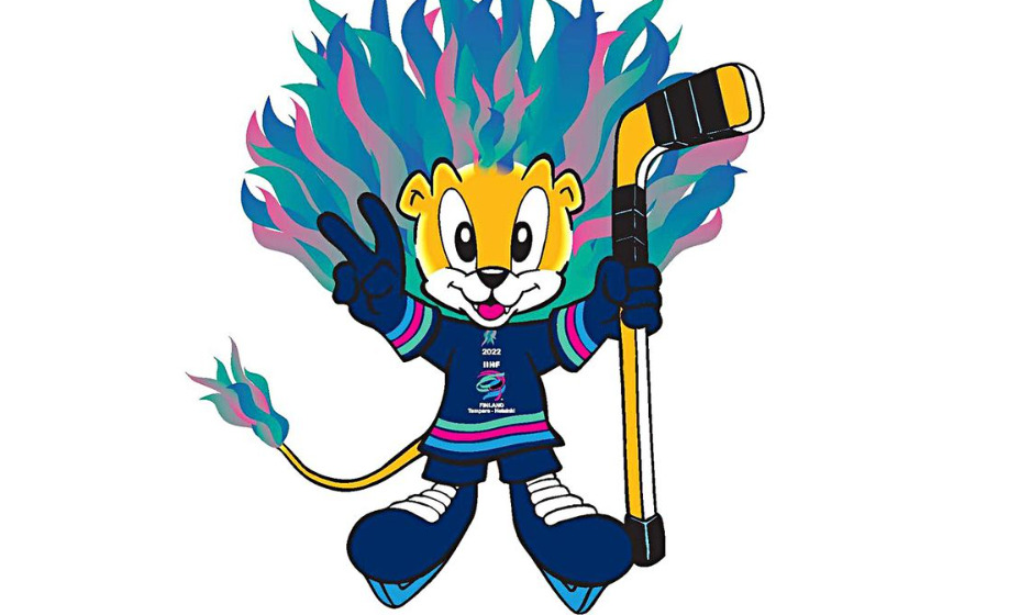 Так выглядит маскот чемпионата мира-2022 по хоккею лев Мираклео. Фото: IIHF