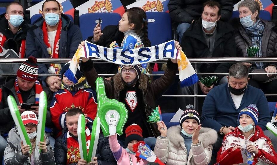 Болельщики сборной России, хоккей