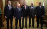 Владимир Путин поиграл в хоккей с Лукашенко