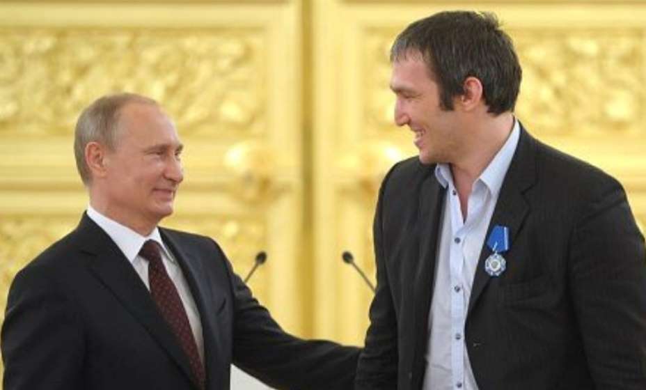 Владимир Путин встречался с Александром Овечкиным. Фото: Личная страница Александра Овечкина в соцсетях