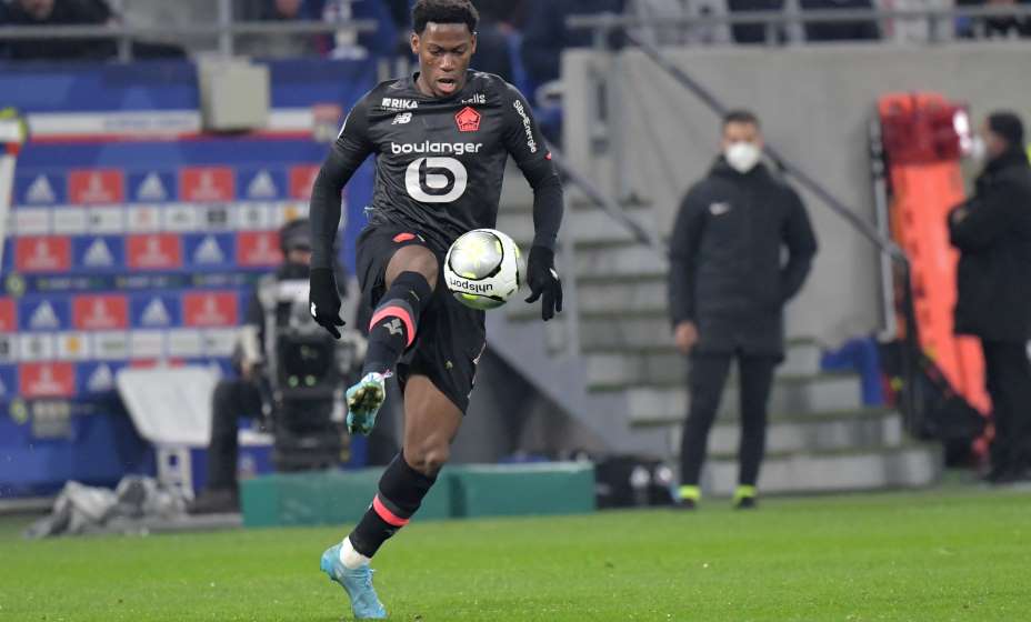 Форвард «Лилля» Джонатан Дэвид уже забил 13 мячей в чемпионате Франции. Фото: Global Look Press