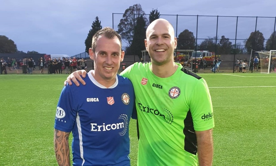 Уилкшир (на фото слева) в России поиграл за «Динамо» и «Ахмат». Фото: Социальные сети Люка Уилкшира