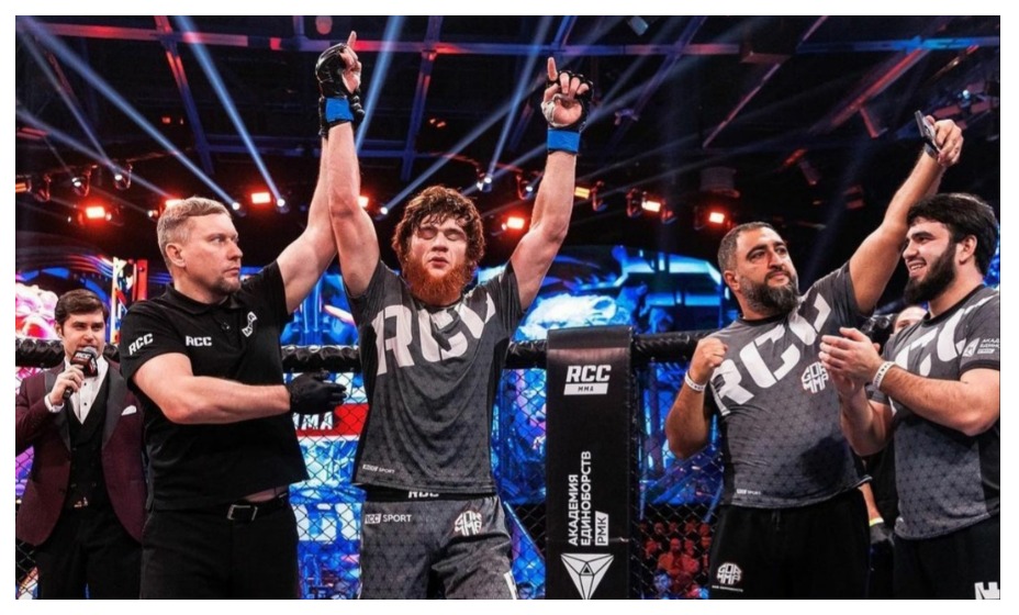 Шарабутдин Магомедов победил в своем втором поединке в UFC. Фото: соцсети Шарабутдина Магомедова