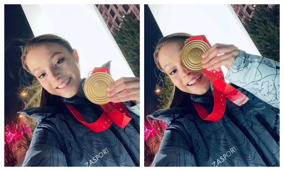 Ровно год как Щербакова стала олимпийской чемпионкой.
Фото: Личная страница Анны Щербаковой в соцсетях