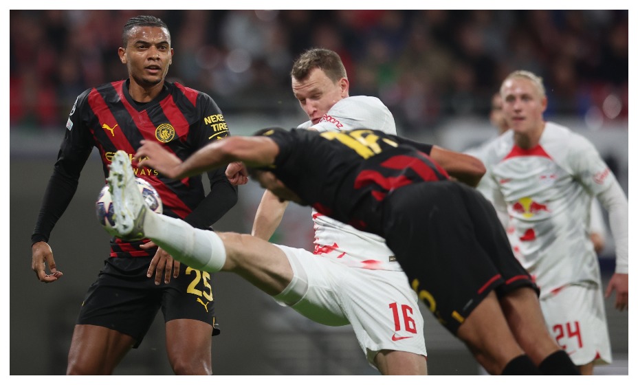 «МанСити» сыграет ответный матч 1/8 финала ЛЧ с «РБ Лейпциг». Фото: Global Look Press