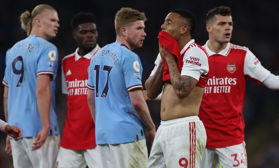 «Арсенал» не смог справиться с напором «Манчестер Сити». Фото: Reuters