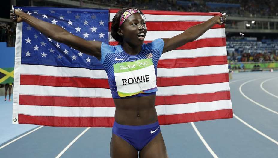 Золотая медалистка Олимпиады-2016 в Рио Тори Боуи трагически ушла из жизни. Фото: Global Look Press