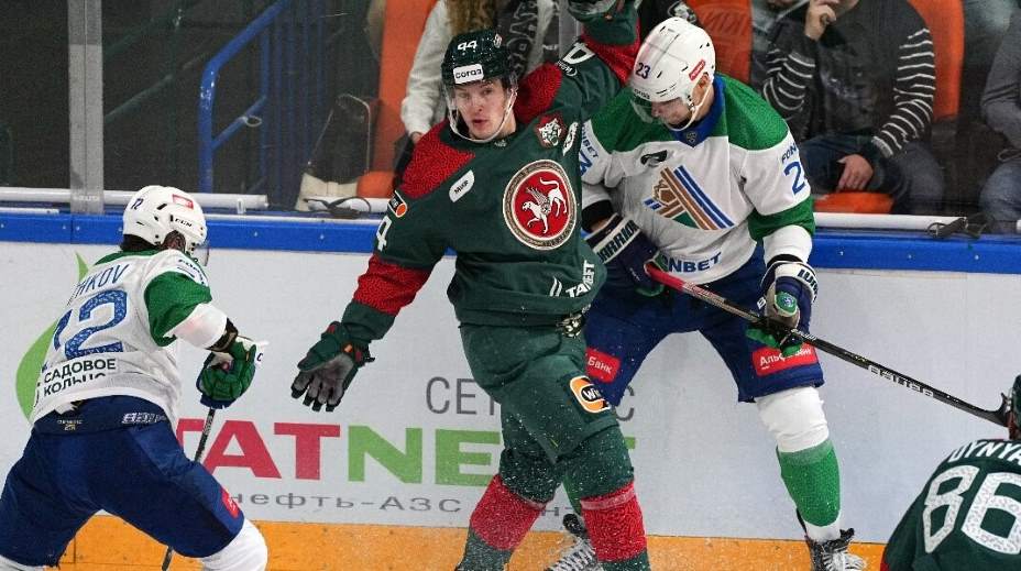 «Ак Барс» одержал победу над «Салаватом Юлаевым». Фото: КХЛ