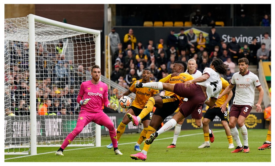 «Манчестер Сити» в гостях не справился с «Вулверхэмптоном». Фото: Global Look Press