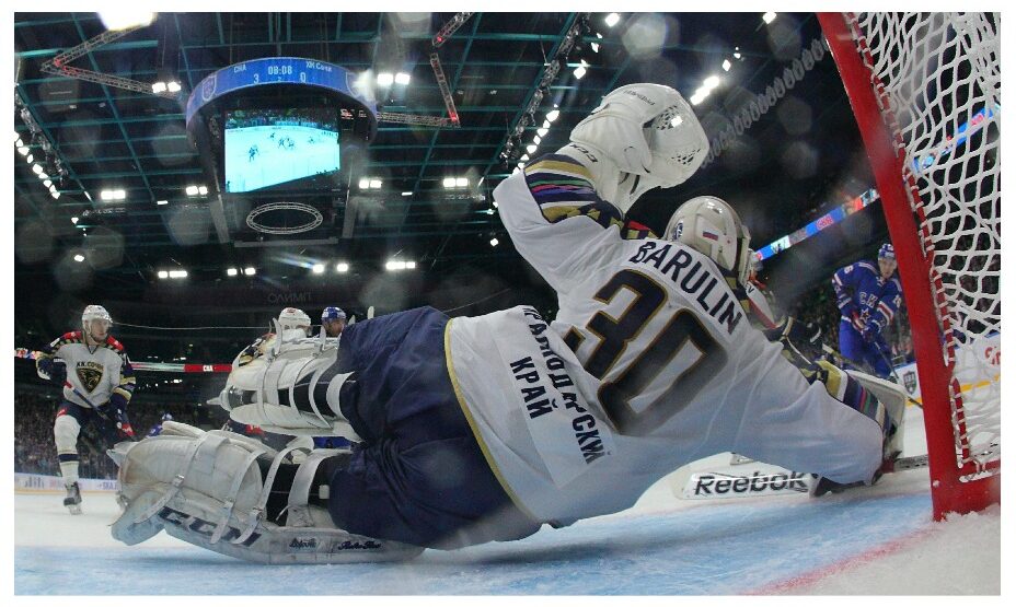 Константин Барулин, хоккей