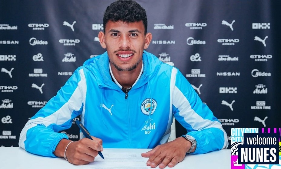 «Ман Сити» заполучил Матеуса Нунеса. Фото: ФК «Манчестер Сити»