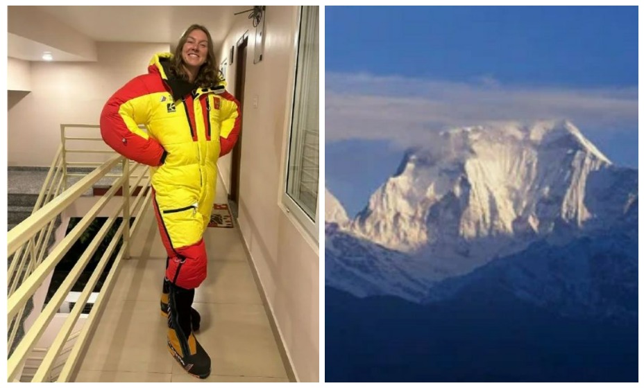 Надежда Оленева принимала участие в восхождении на горный пик высотой 8167 метров. Фото: Соцсети