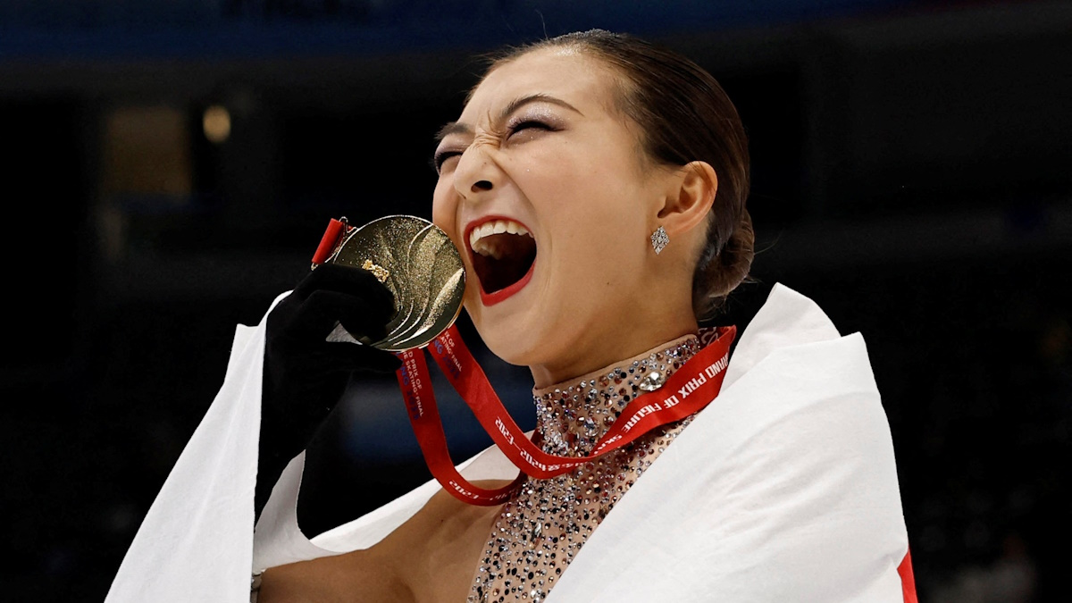 Японка Каори Сакамото одержала победу в финале Гран-При. Фото: REUTERS