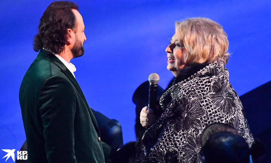 Татьяна Тарасова нашла много теплых слова в адрес Ильи Авербуха. Фото: Владимир Веленгурин, КП  