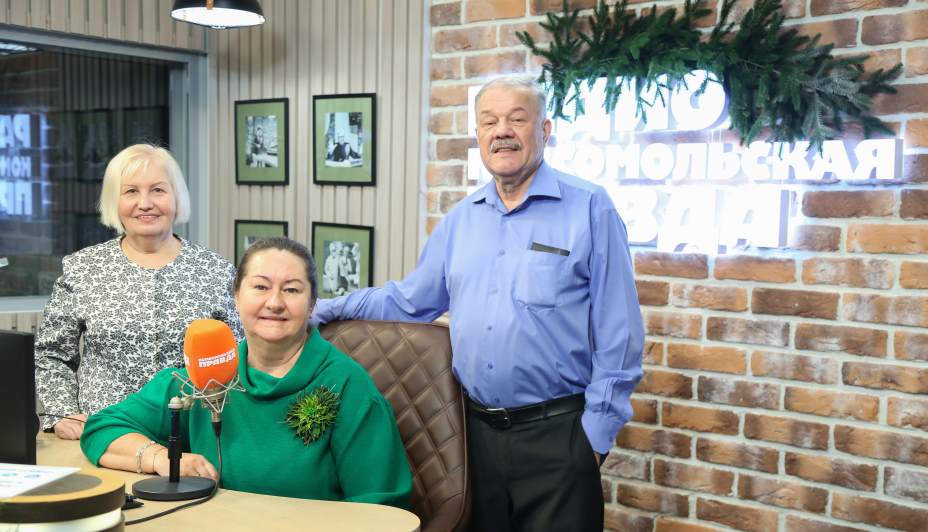 Елена Вяльбе ответила на вопросы Александра Гамова и Любови Моисеевой. Фото: Оксана Зуйко, КП