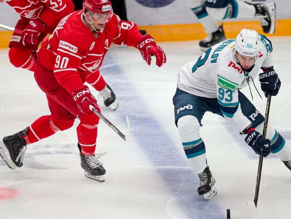 Спартаковцы четыре раза поразили ворота «Сочи». Фото: ВК ХК «Сочи»