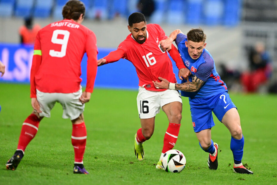 Австрия обыграла Словакию в товарищеском матче. Фото: GLOBAL LOOK PRESS