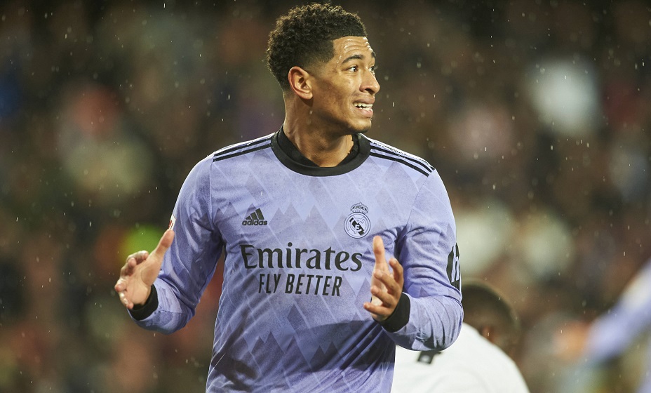 Беллингем получил дисквалификацию за оскорбление арбитра в матче с «Валенсией». Фото: Global Look Press