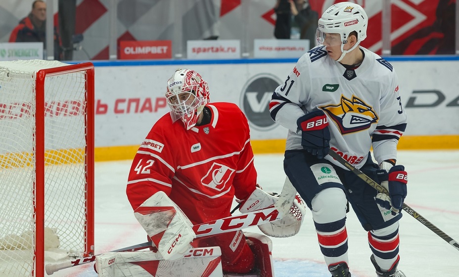 «Спартак» вернул серию с «Металлургом» в Москву. Фото: ХК «Металлург»