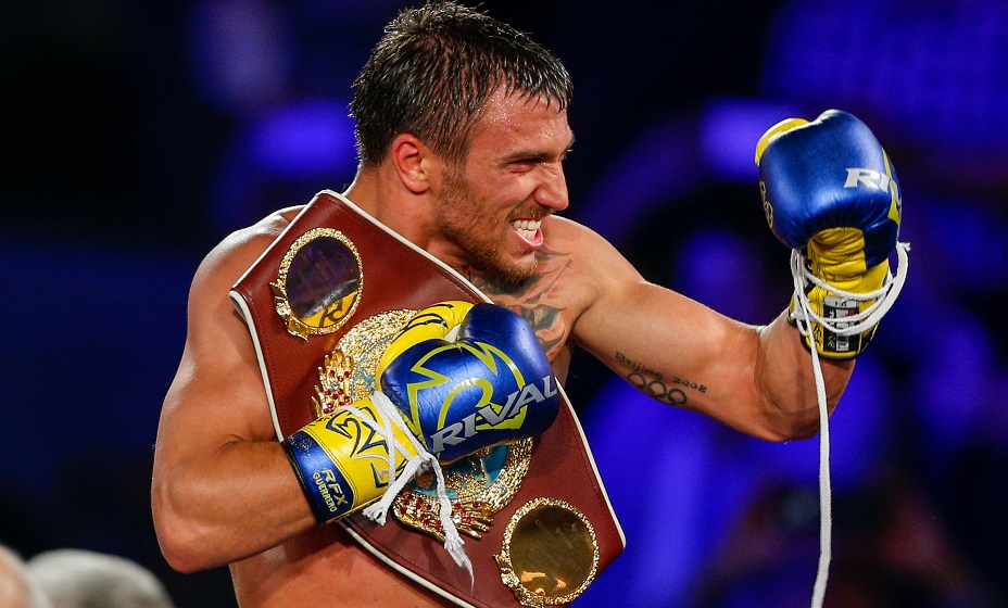 Украинец Ломаченко стал новым чемпионом мира в легком весе по версии IBF. Фото: Global Look Press