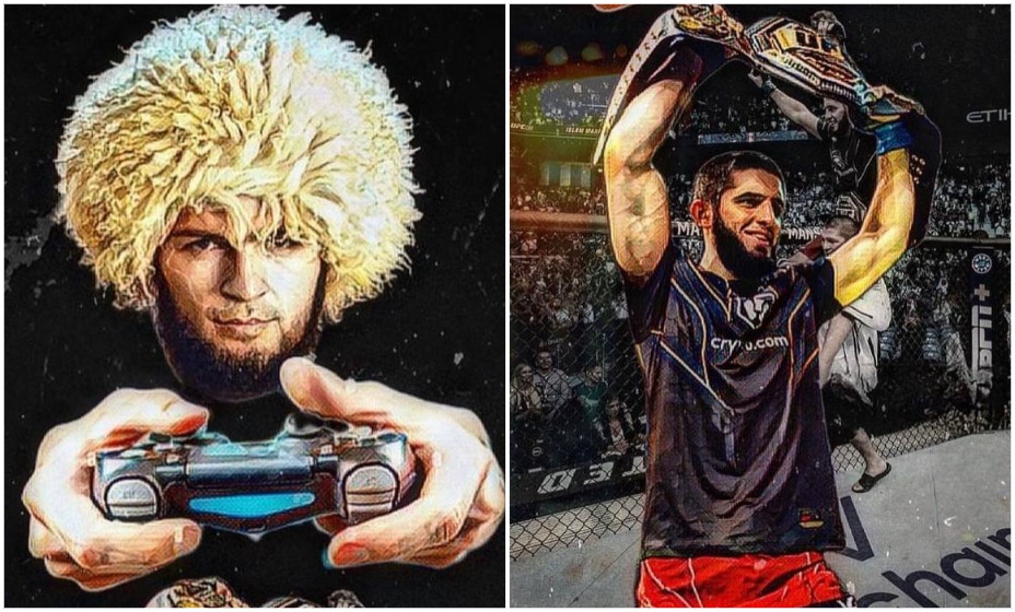 Хабиб и Ислам в соцсетях шутят о роли Нурмагомедова в карьере Махачева. Фото: соцсети Хабиба и Махачева