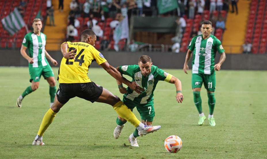 «Ахмат» и «Химки» сыграли вничью. Фото: Соцсети ФК «Ахмат»