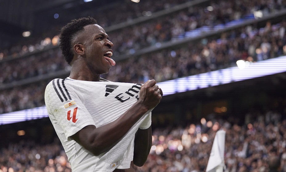 Хет-трик Винисиуса помог «Реалу» разгромить «Осасуну» в матче Ла Лиги. Фото: Global Look Press