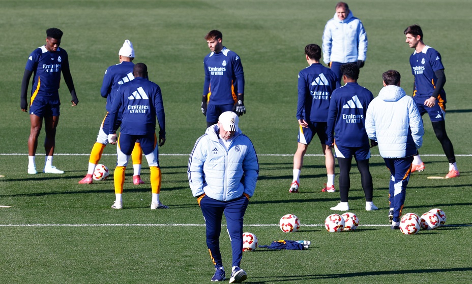 Анчелотти высказал претензии Беллингему, Винисиусу, Мбаппе и Родриго. Фото: Global Look Press