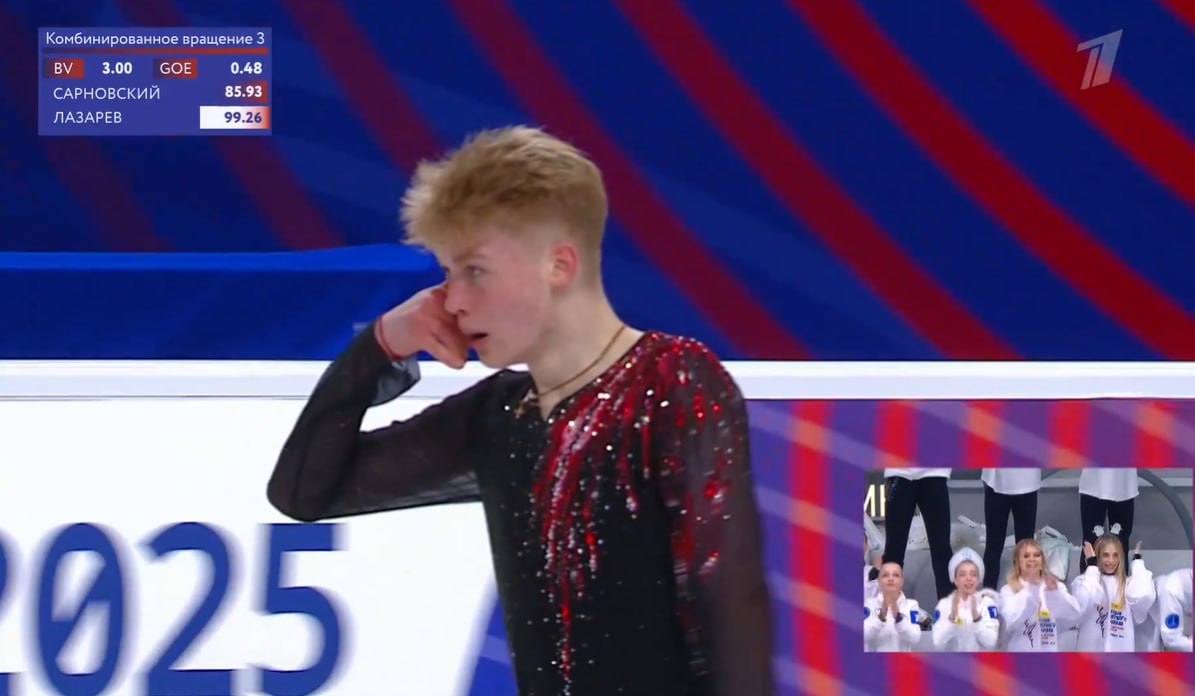 Никита Сарновский. Фото: стоп-кадр прямого эфира