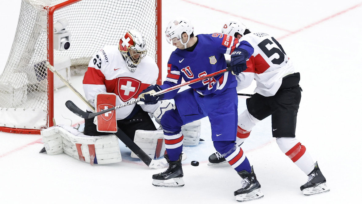 Швейцария и США сразятся за золото хоккейного ЧМ. Фото: Global Look Press