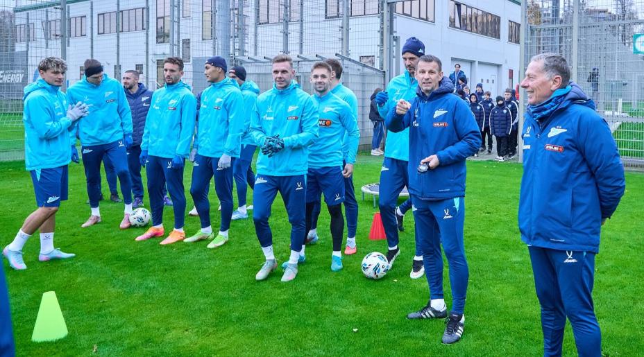 «Зенит» готовится к матчу с «Локомотивом». Фото: ФК «Зенит»