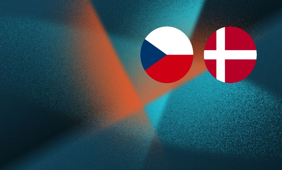 Чехия - Дания, хоккей, фотография с сайта ОККО