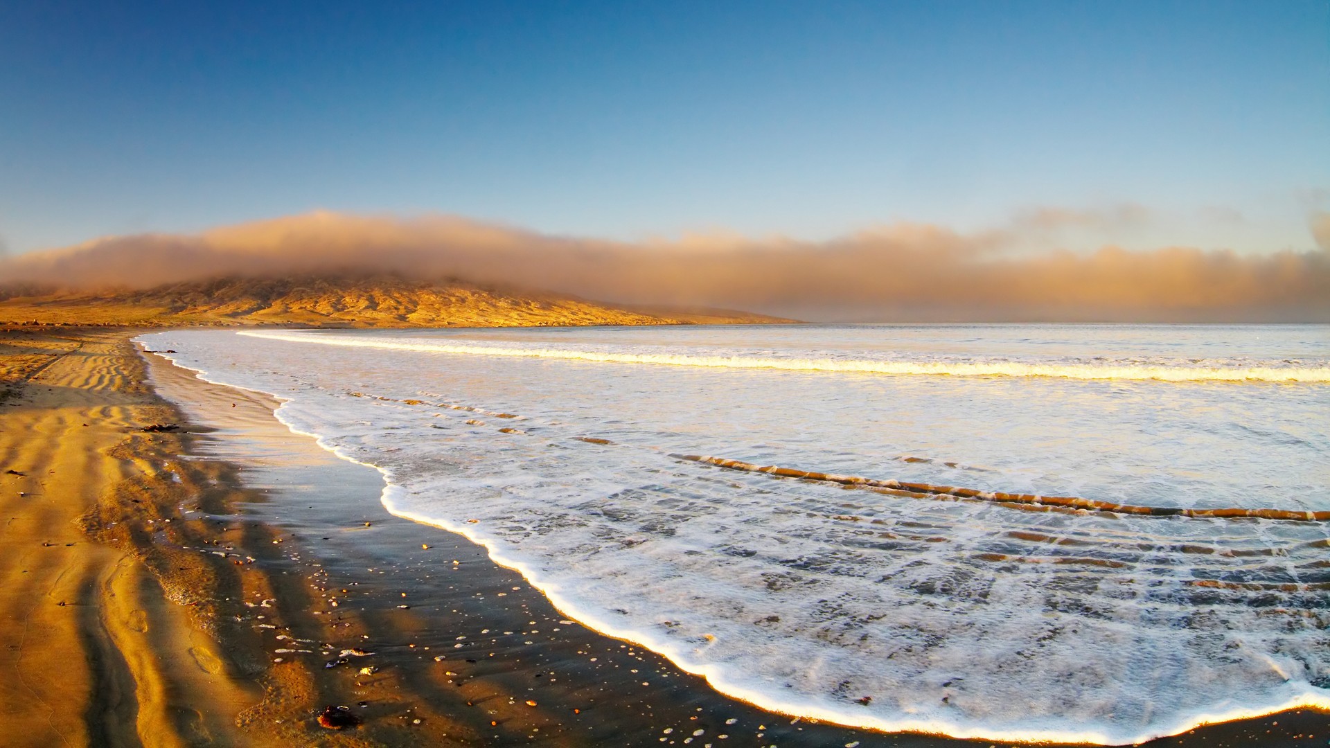 Агат-Бич, Атлантическое побережье, Намибия.