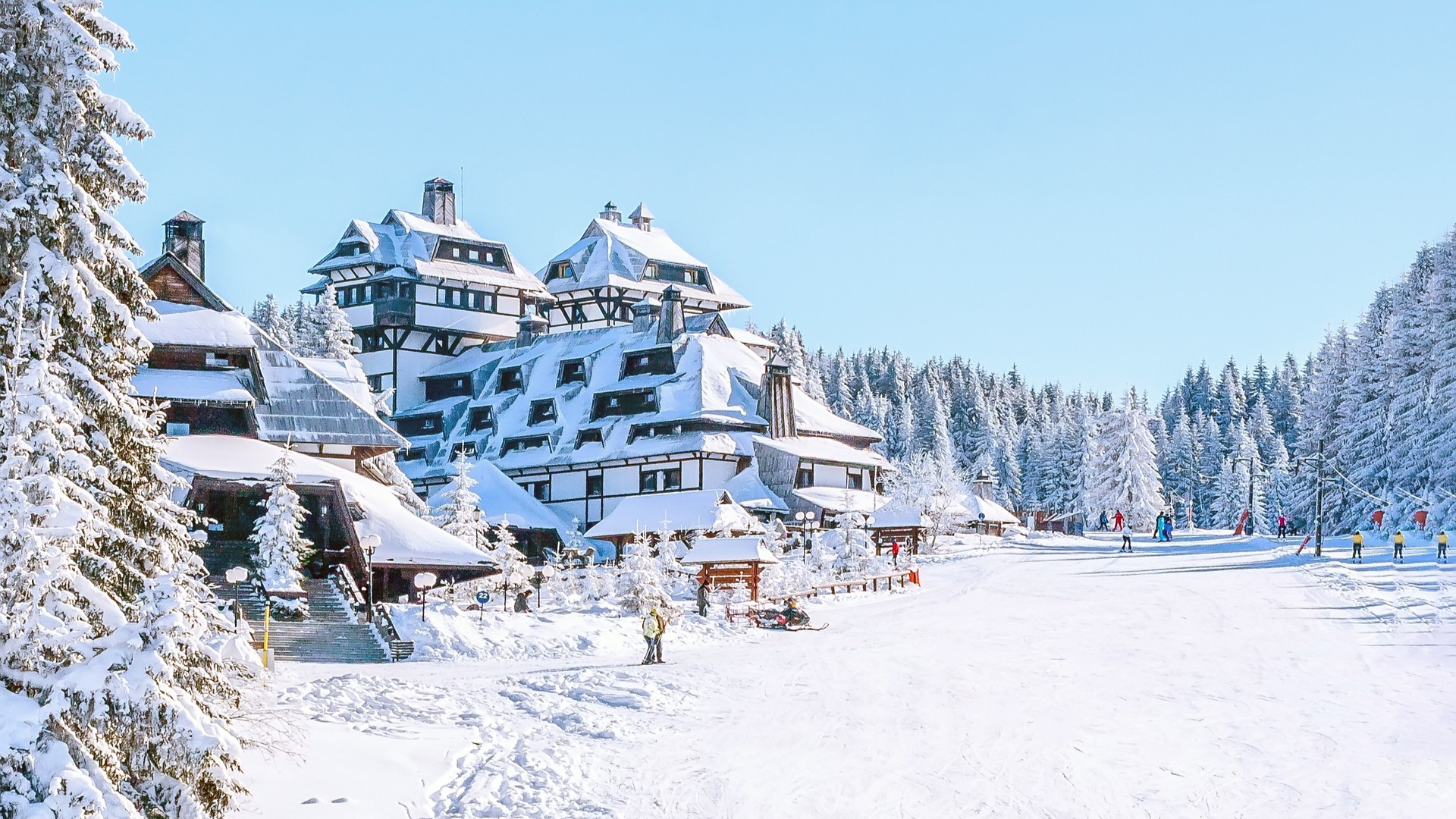 Горнолыжный курорт Копаоник.