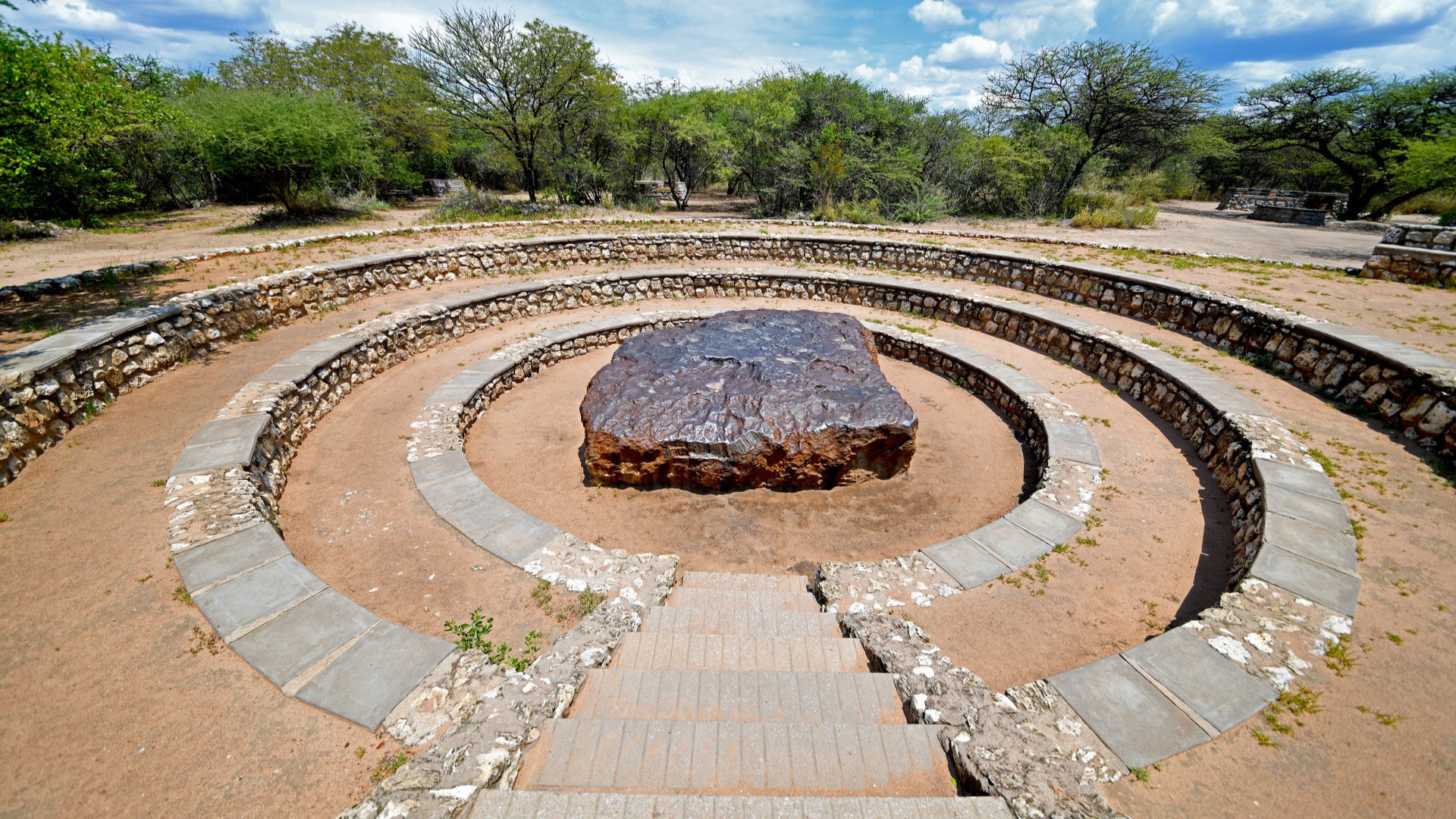 Загадочный метеорит Хоба, Намибия.