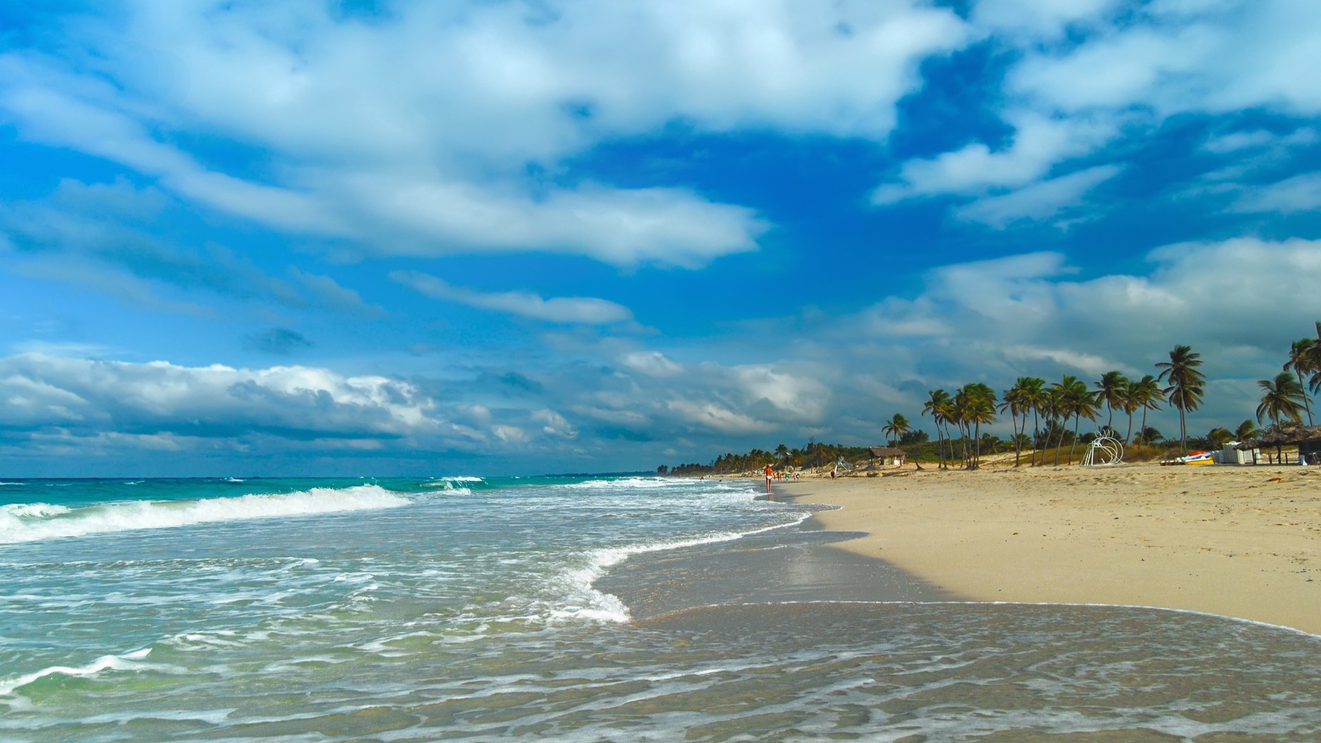 Пляж Санта-Мария-дель-Мар, Куба.